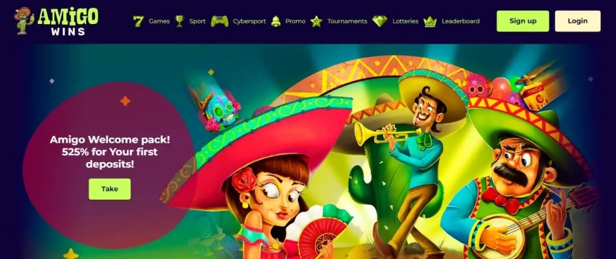 Amigo wins casino